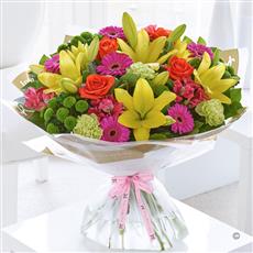 Extra Large Mother&#39;s Day Vibrant Hand-tied
