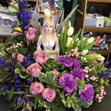 Angel garden tribute