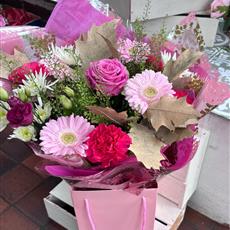  October Bouquet of the Month pink passion